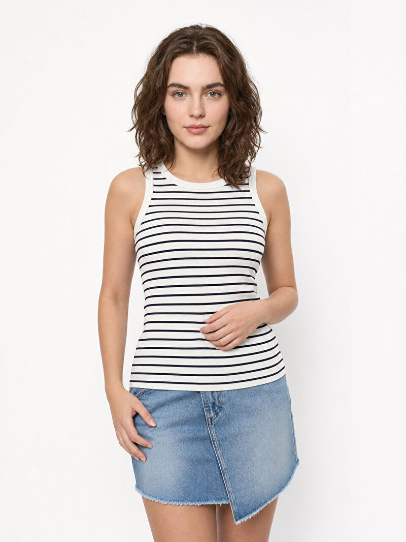 Slim Fit Kadın Atlet
