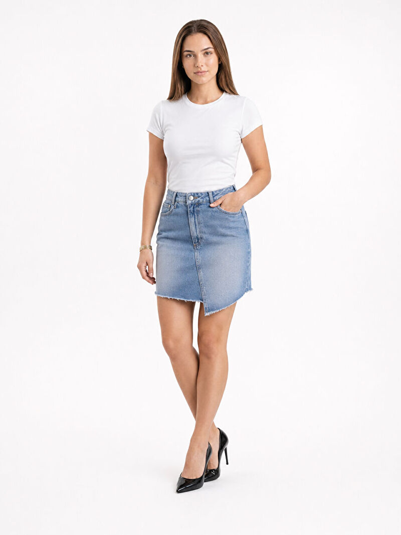 Slim Fit Kadın Etek