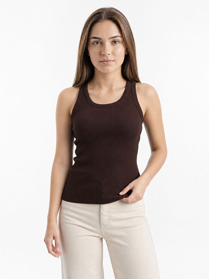 Slim Fit Kadın Atlet