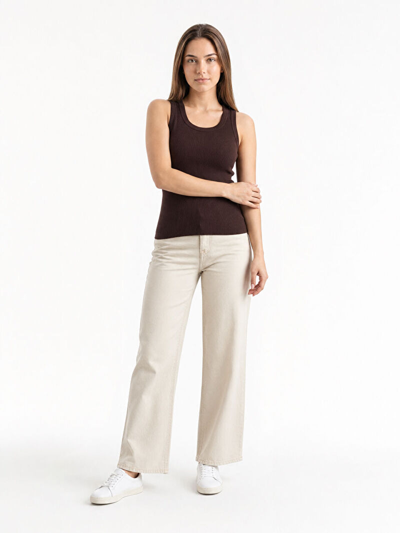 Slim Fit Kadın Atlet
