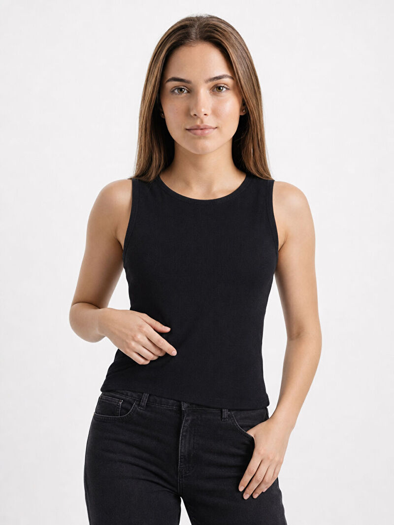 Slim Fit Kadın Bluz K.kol