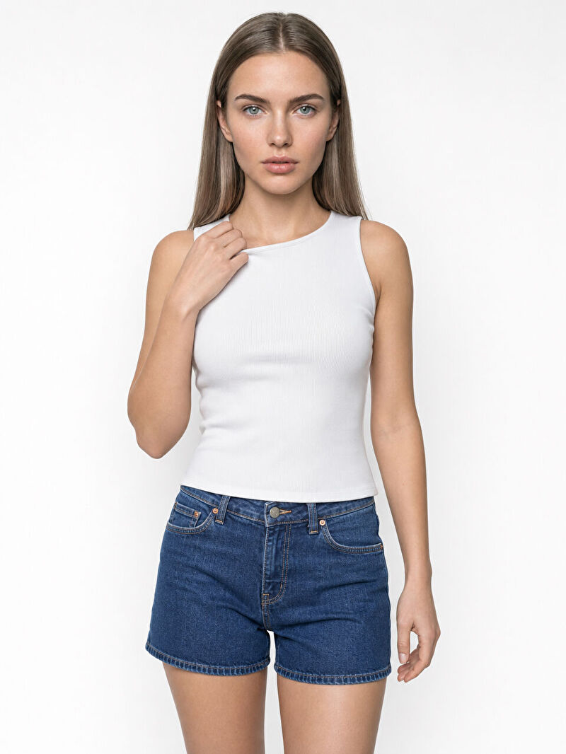 Slim Fit Kadın Bluz K.kol