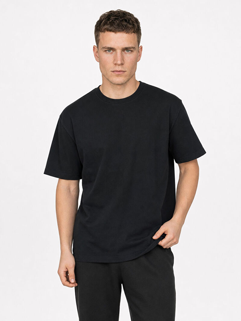 Loose Fit Erkek Tshirt K.kol
