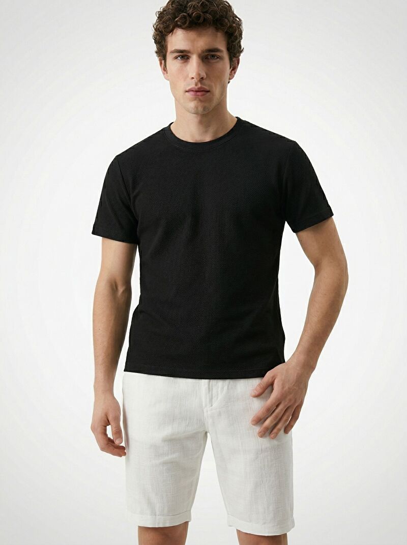 Regular Fit Erkek Tshirt K.kol