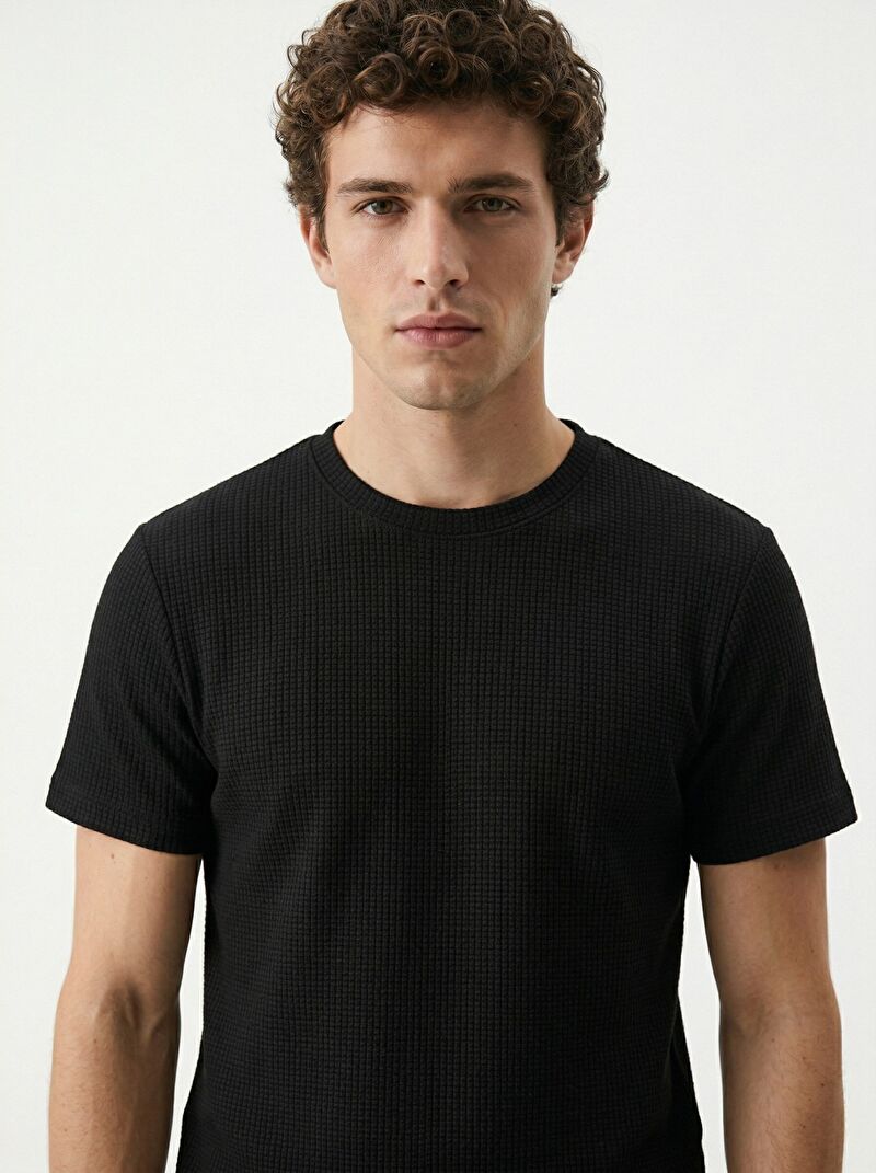 Regular Fit Erkek Tshirt K.kol