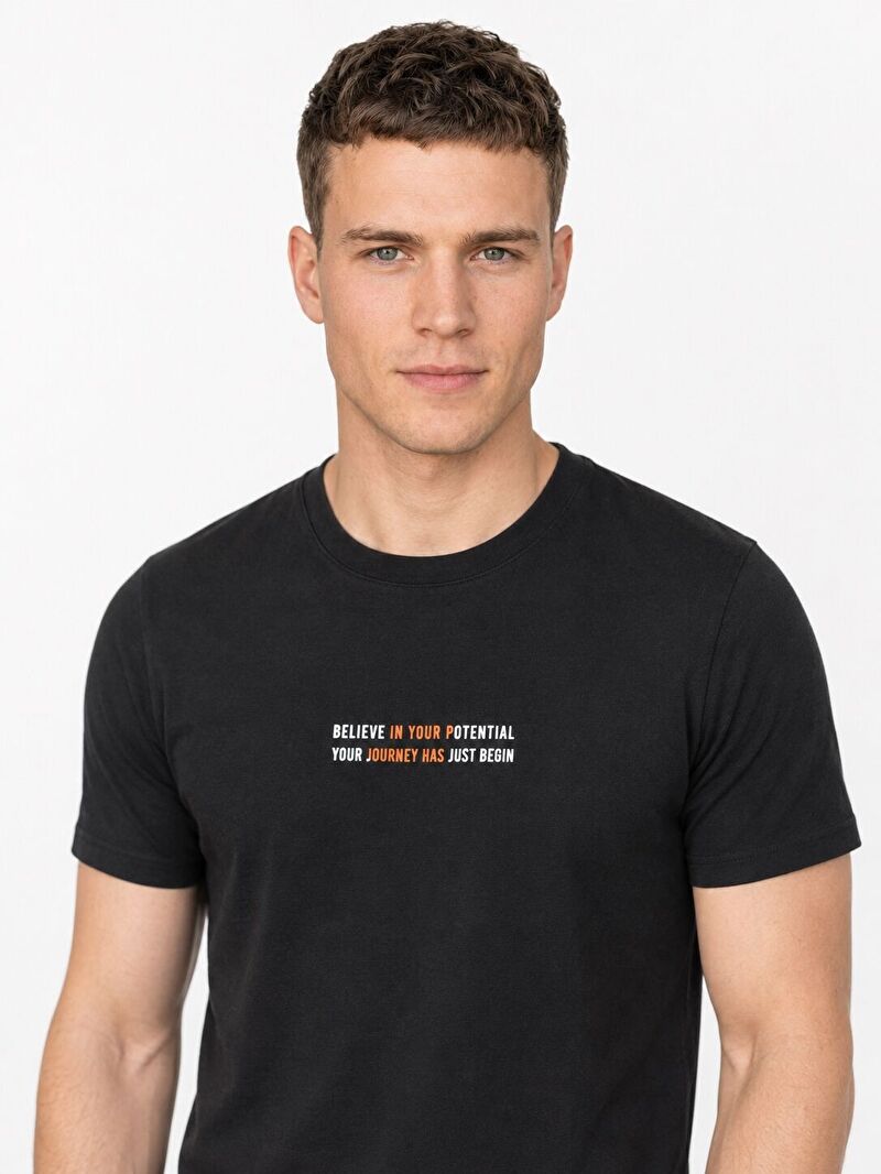 Regular Fit Erkek Tshirt K.kol