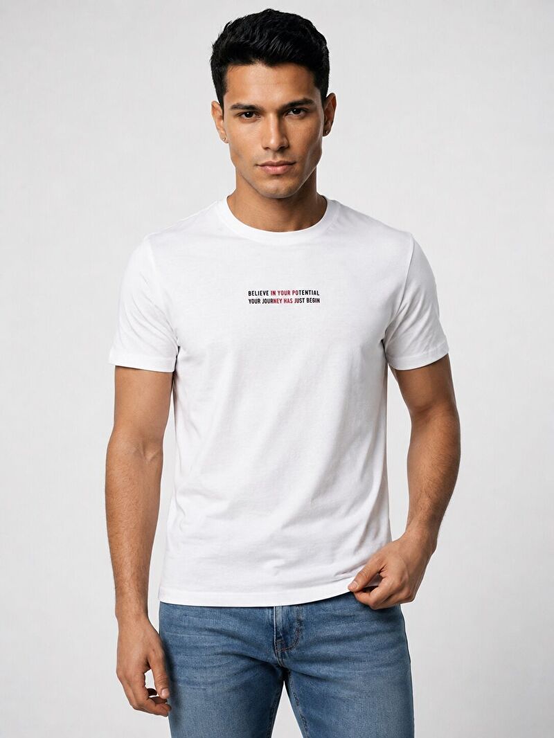 Regular Fit Erkek Tshirt K.kol