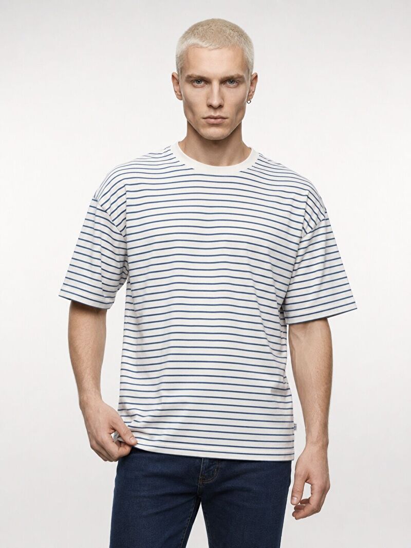 Boxy Fit Erkek Tshirt K.kol