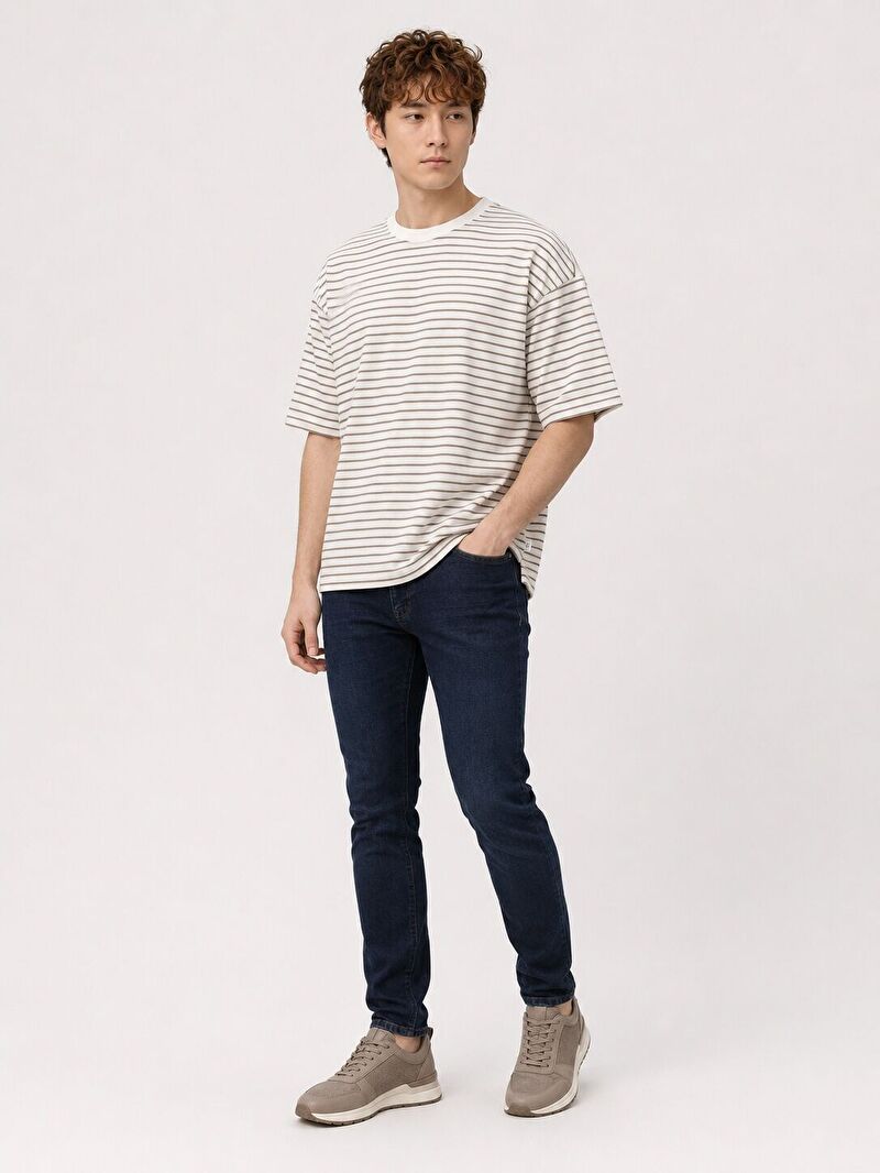 Boxy Fit Erkek Tshirt K.kol