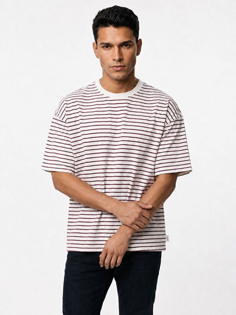 Boxy Fit Erkek Tshirt K.kol