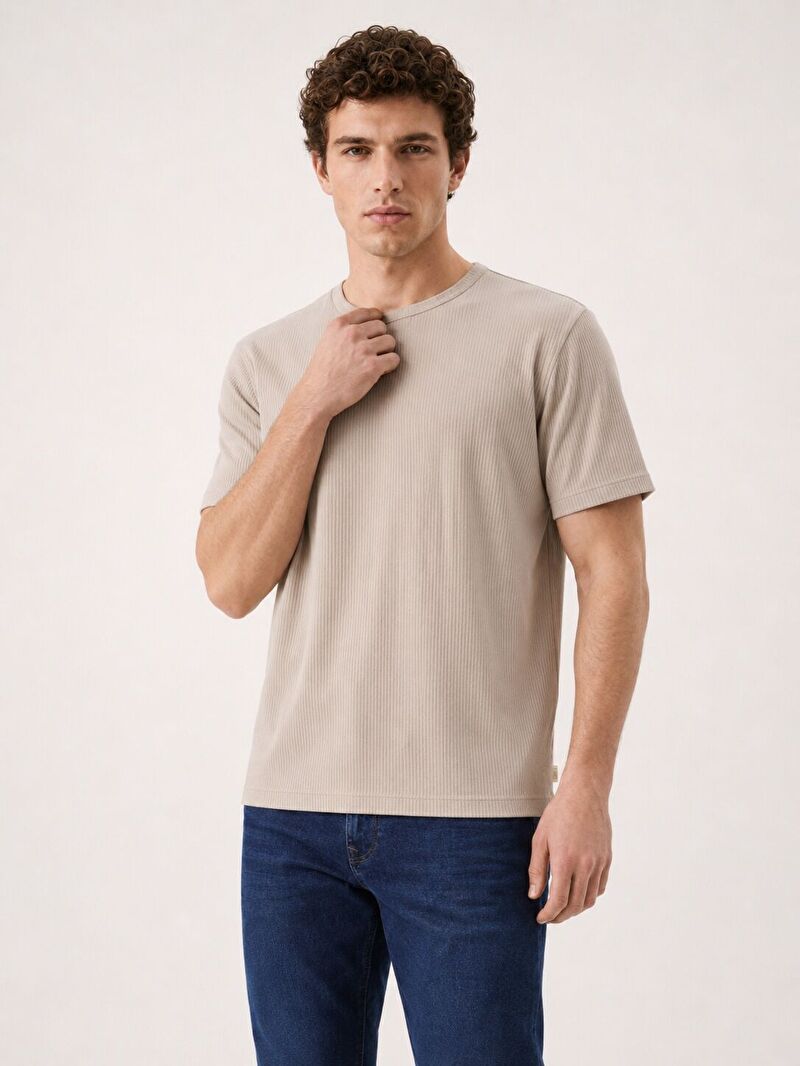 Regular Fit Erkek Tshirt K.kol