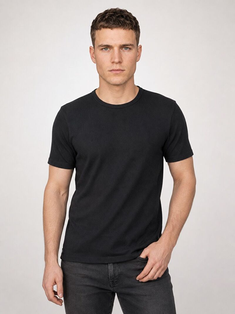 Regular Fit Erkek Tshirt K.kol