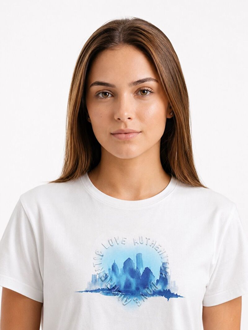 Boxy Fit Kadın Tshirt K.kol