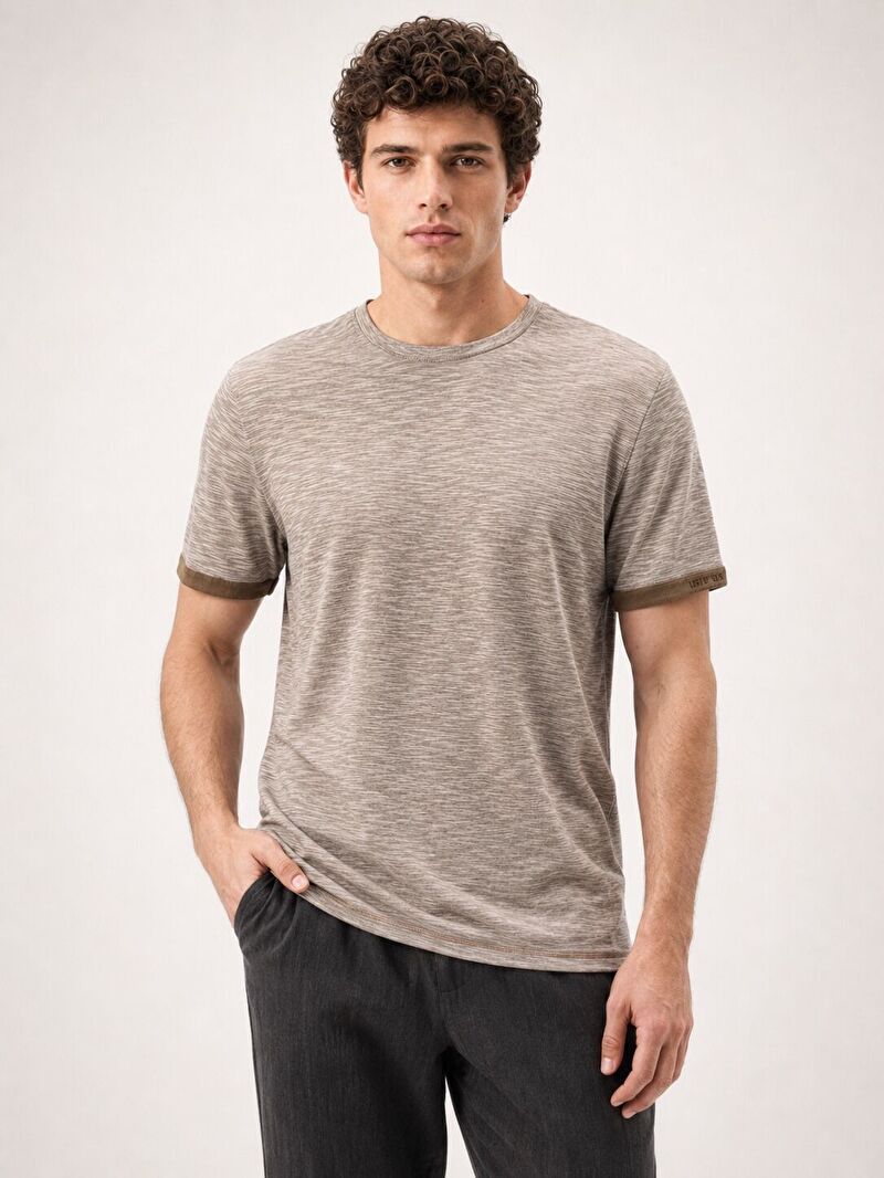 Regular Fit Erkek Tshirt K.kol