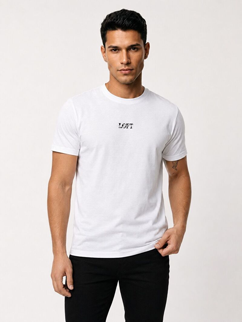 Regular Fit Erkek Tshirt K.kol