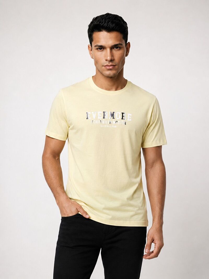 Regular Fit Erkek Tshirt K.kol