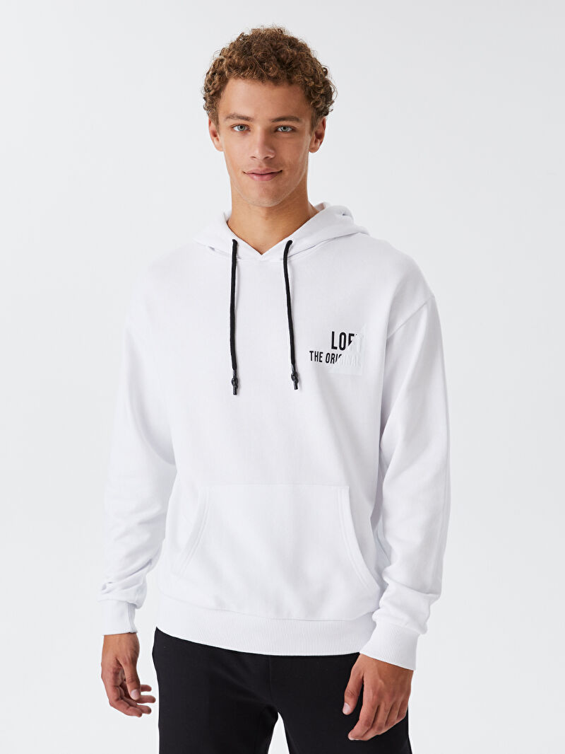 Oversize Fit Erkek Sweatshirt