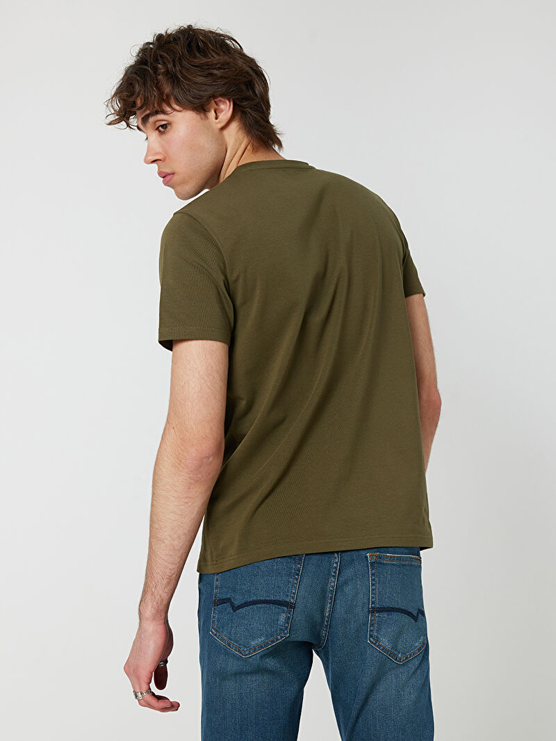 Slim Fit Erkek Tshirt K.kol