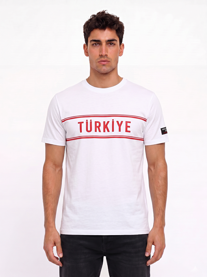 Regular Fit Erkek Tshirt K.kol