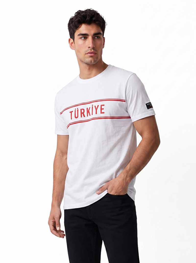 Regular Fit Erkek Tshirt K.kol