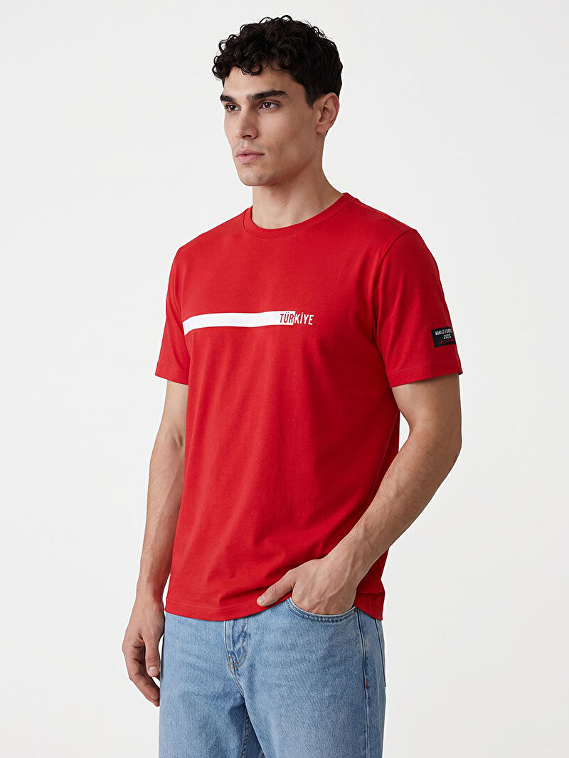 Regular Fit Erkek Tshirt K.kol