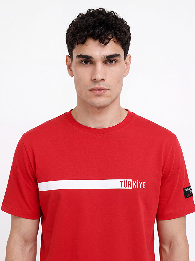 Regular Fit Erkek Tshirt K.kol