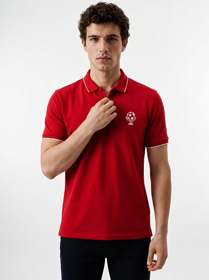 Regular Fit Erkek Polo K.kol
