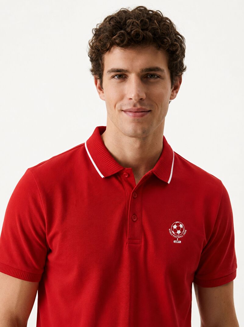Regular Fit Erkek Polo K.kol