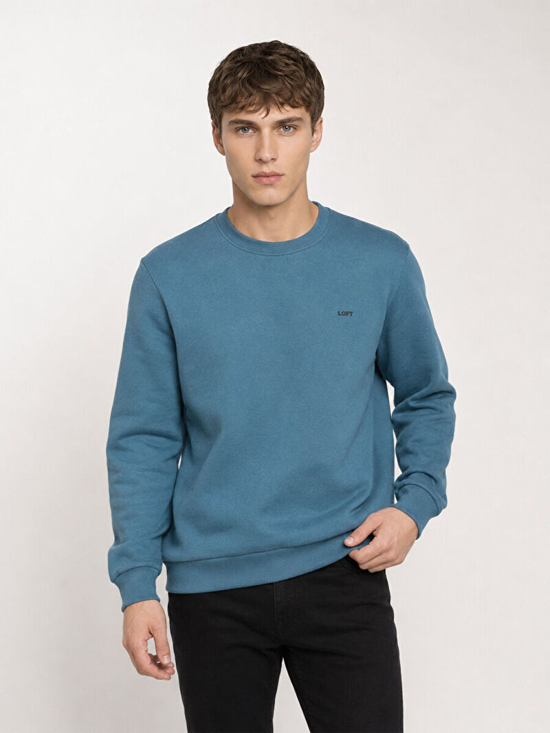 Regular Fit Erkek Sweatshirt