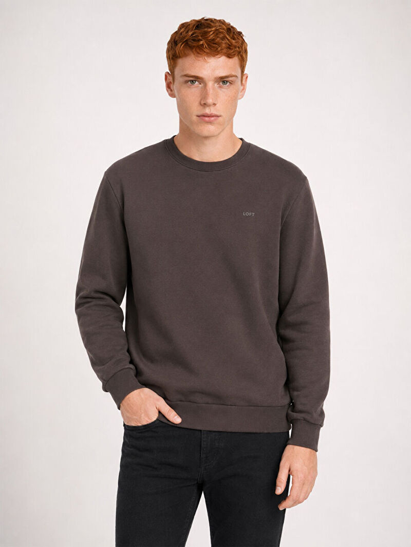 Regular Fit Erkek Sweatshirt