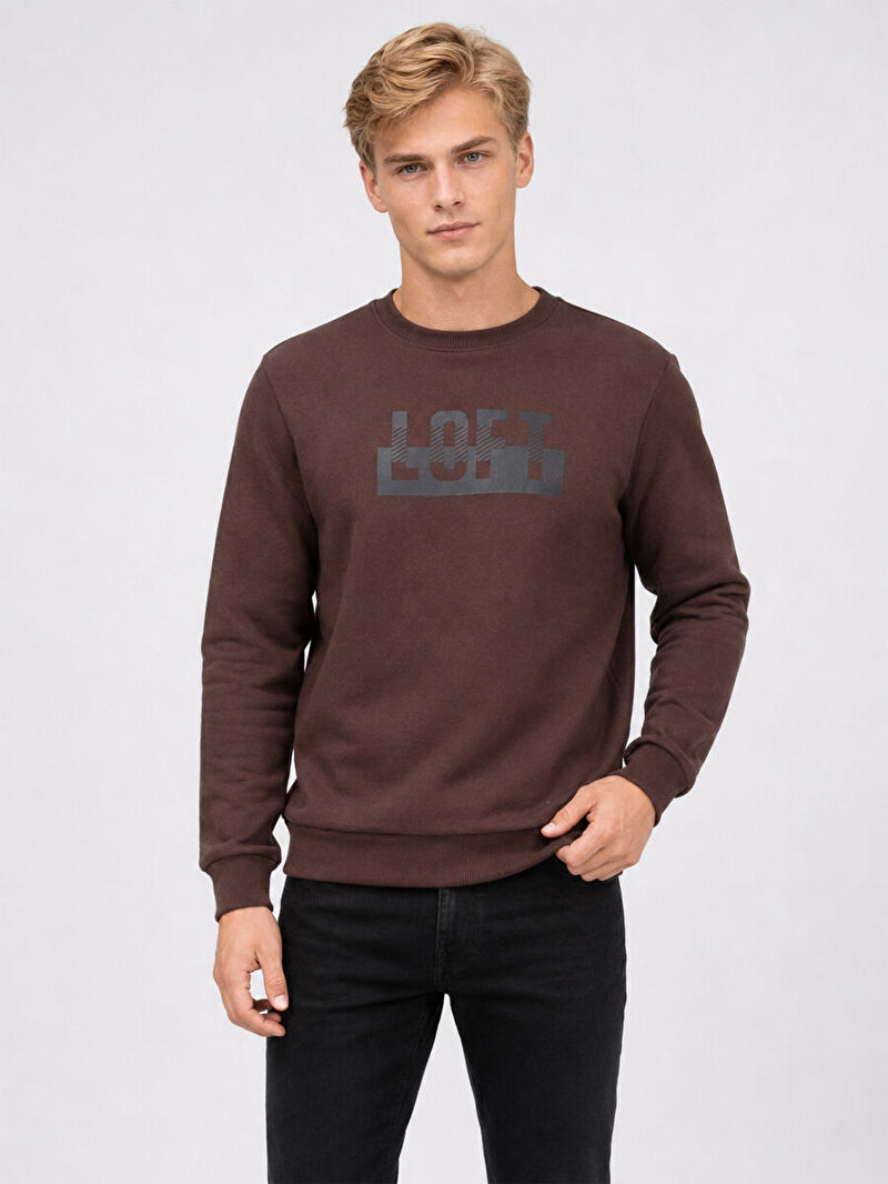 Regular Fit Erkek Sweatshirt