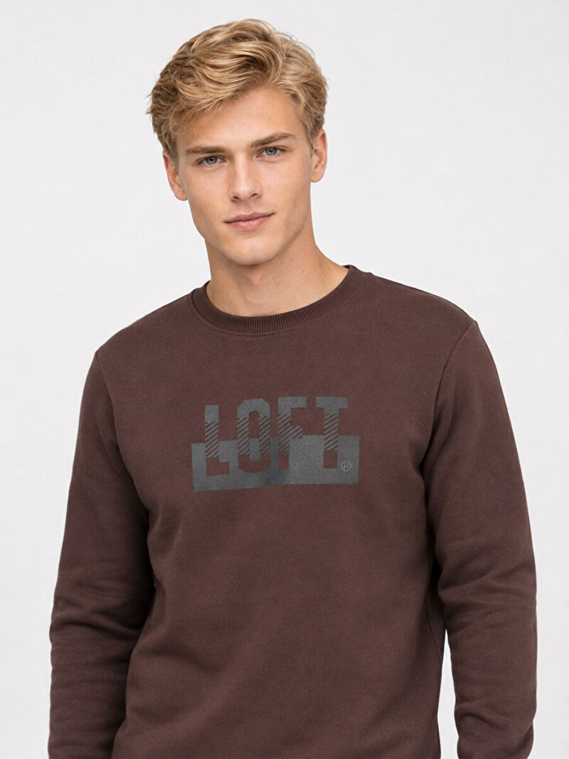 Regular Fit Erkek Sweatshirt