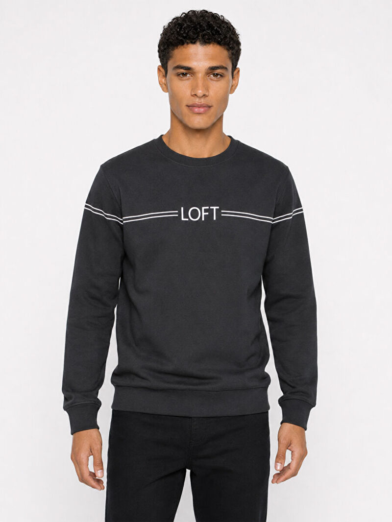 Regular Fit Erkek Sweatshirt
