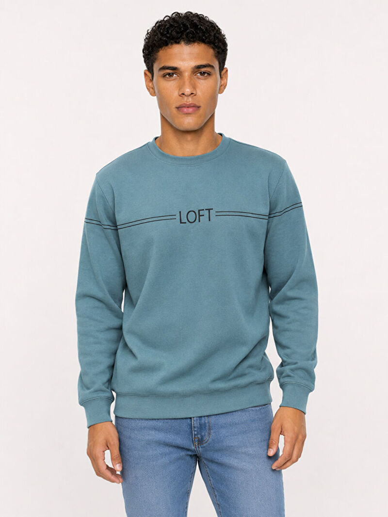 Regular Fit Erkek Sweatshirt