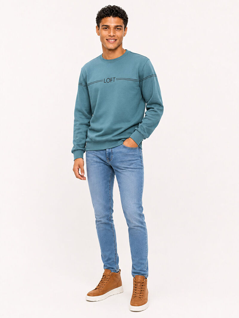 Regular Fit Erkek Sweatshirt