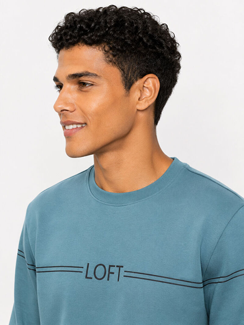 Regular Fit Erkek Sweatshirt