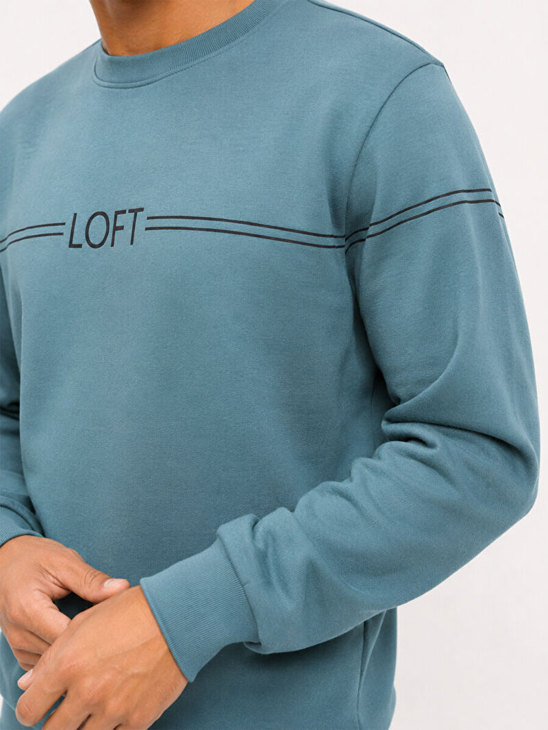Regular Fit Erkek Sweatshirt