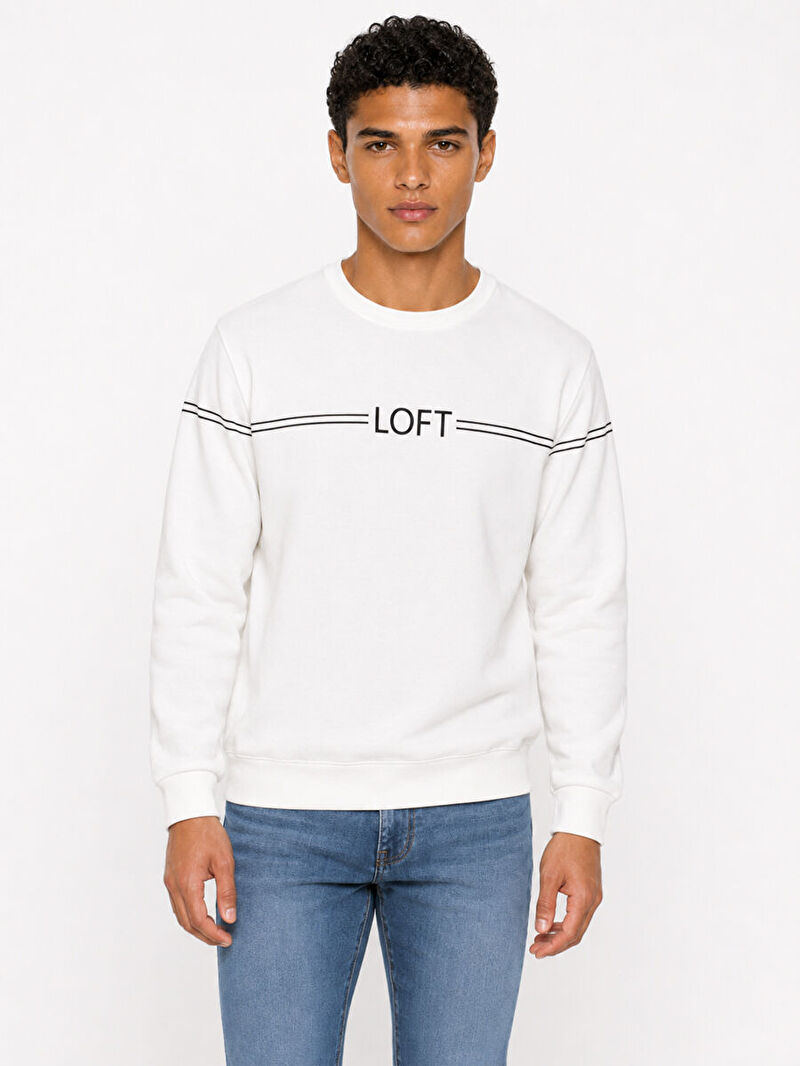 Regular Fit Erkek Sweatshirt