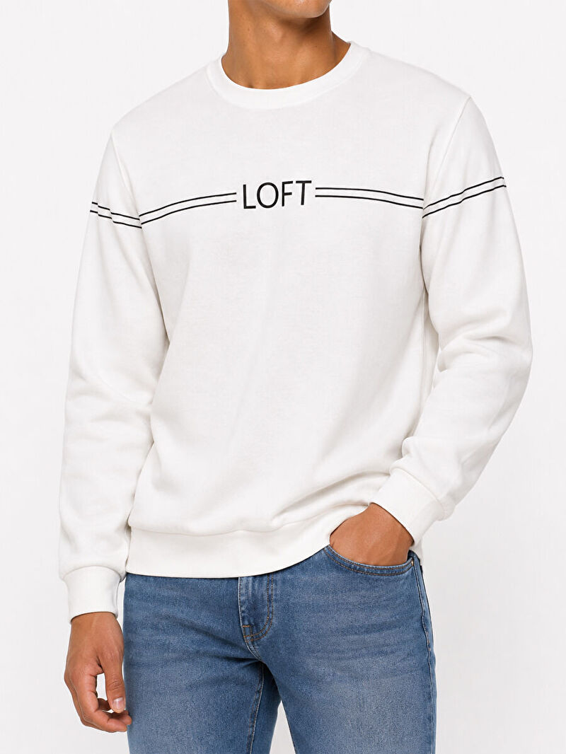 Regular Fit Erkek Sweatshirt