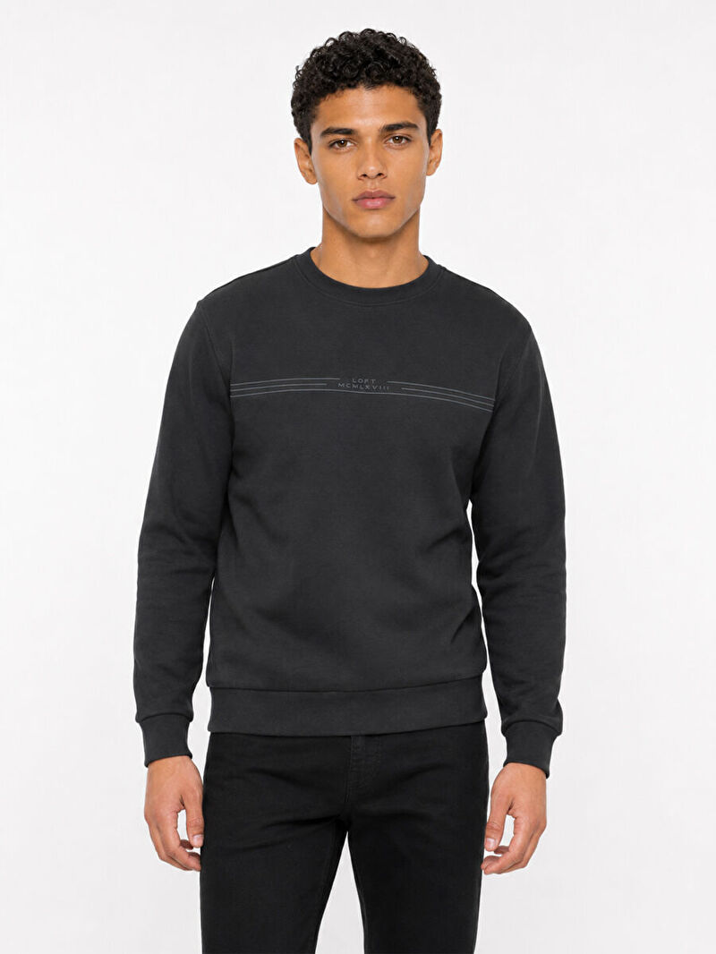 Regular Fit Erkek Sweatshirt