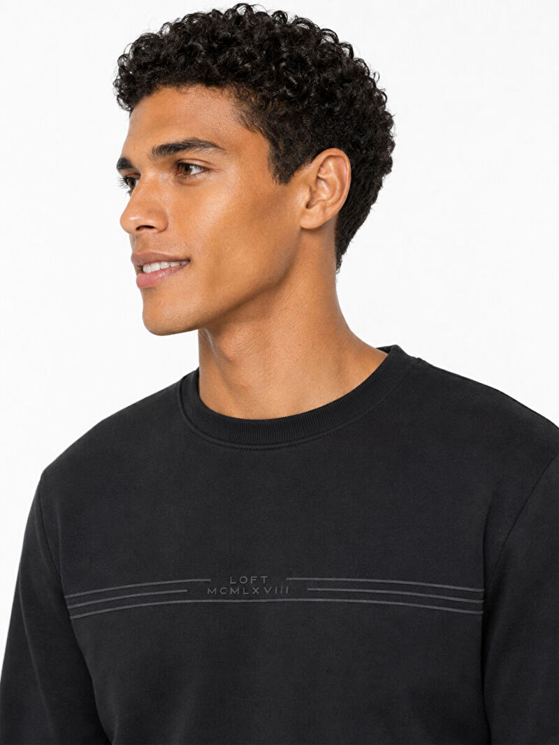Regular Fit Erkek Sweatshirt