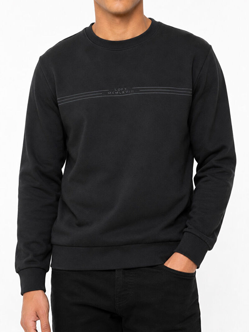 Regular Fit Erkek Sweatshirt