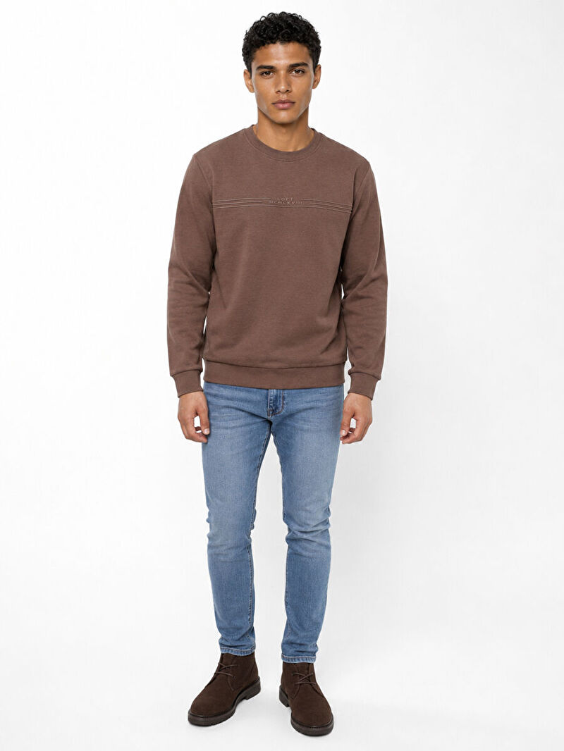 Regular Fit Erkek Sweatshirt