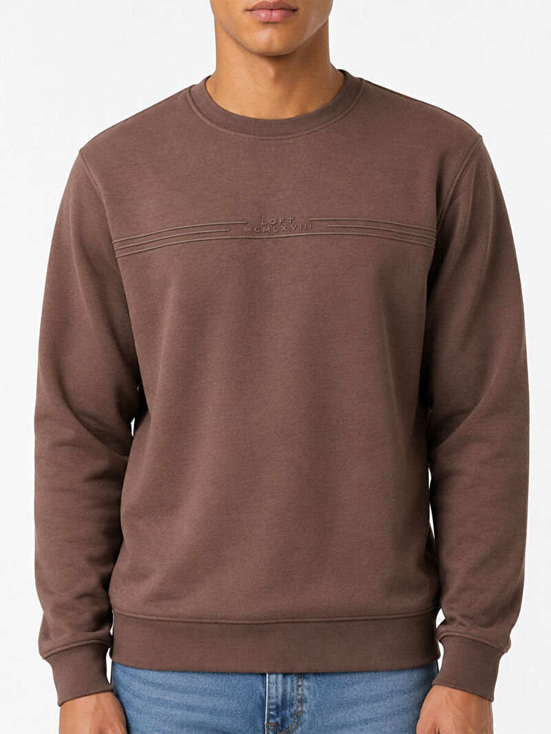 Regular Fit Erkek Sweatshirt