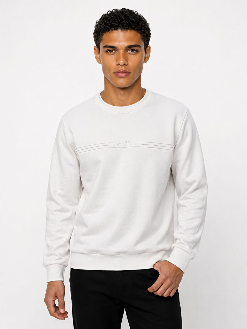 Regular Fit Erkek Sweatshirt