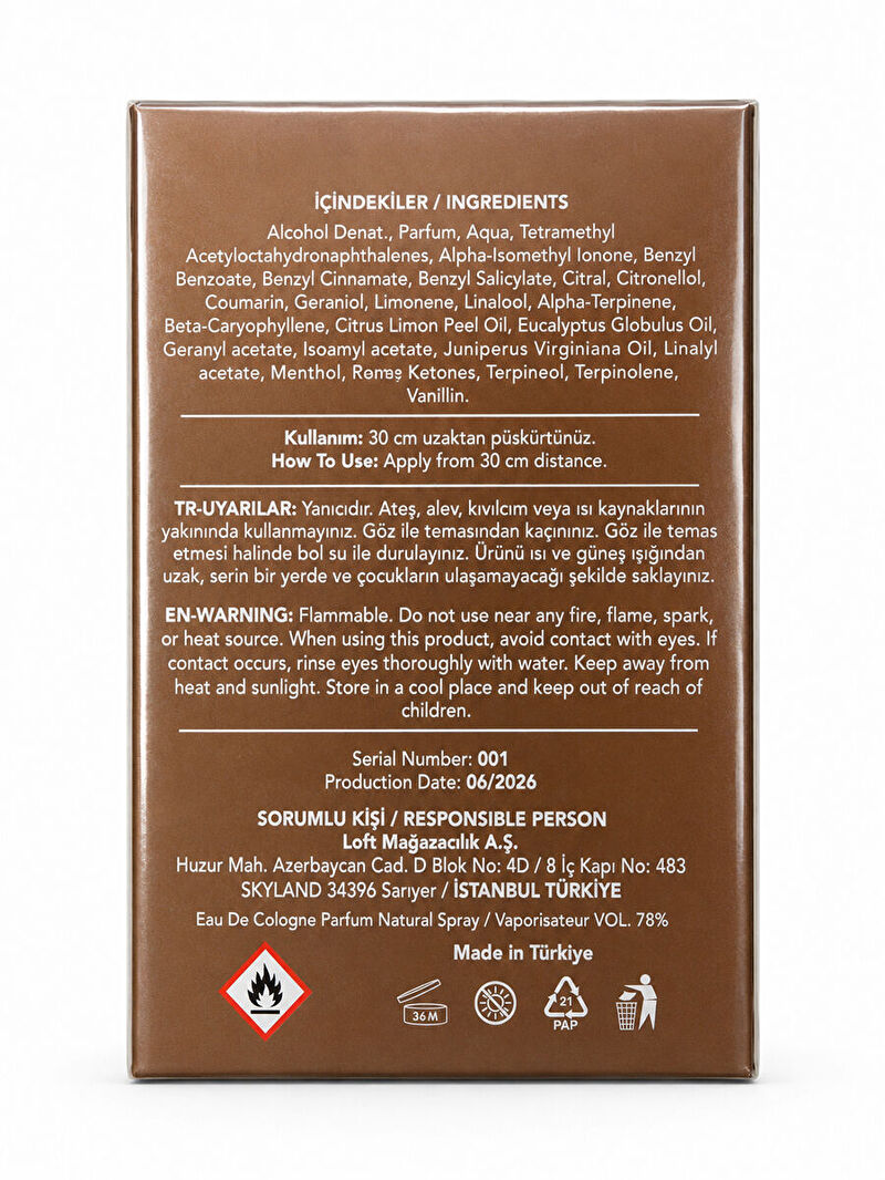 Erkek Edc Parfüm