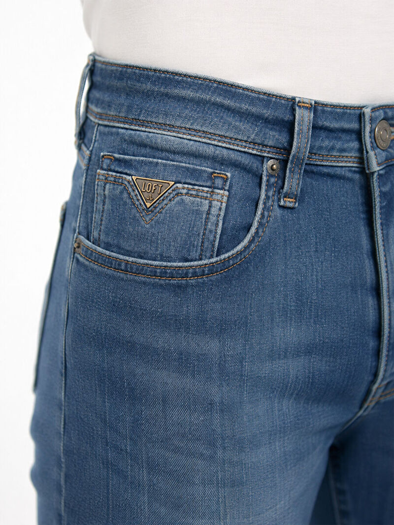 Justın Erkek Green Cast Dar Paça Düşük Bel Skinny Jean Pantolon