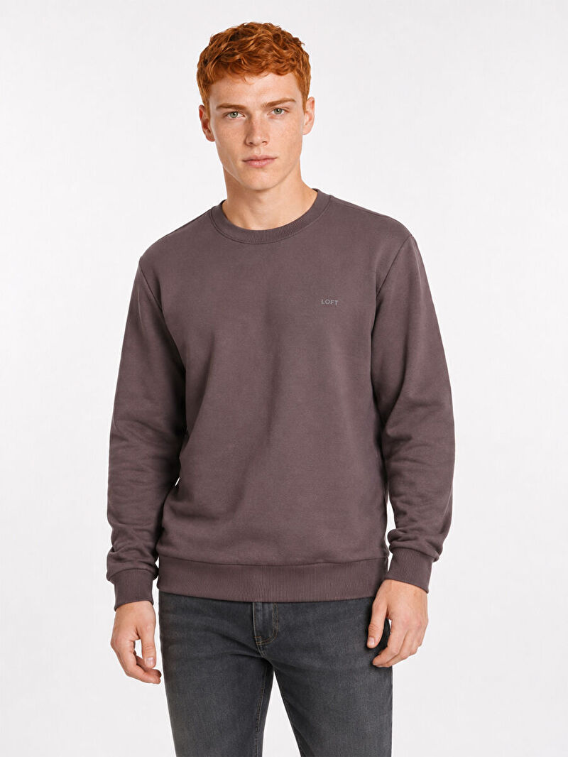 Regular Fit Erkek Sweatshirt