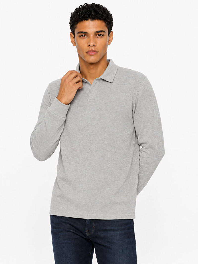 Regular Fit Erkek Polo U.kol