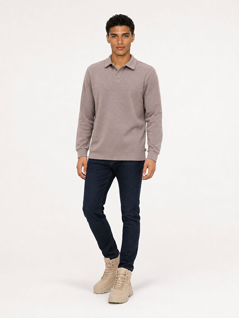 Regular Fit Erkek Polo U.kol